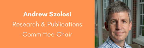 Dr Andrew Szolosi, AORE Research and Publications Committee Chair